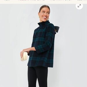 Brand new Tuckernuck  Blackwatch Plaid Faye Blouse